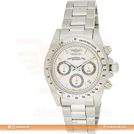 nvicta Men's Speedway Collection Stainless Steel Watch - One Buy Club.