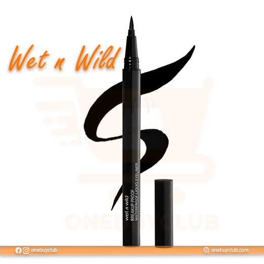 Wet N Wild Breakup Proof Liquid Eyeliner Pen - Best Waterproof Eyeliner - One Buy Club