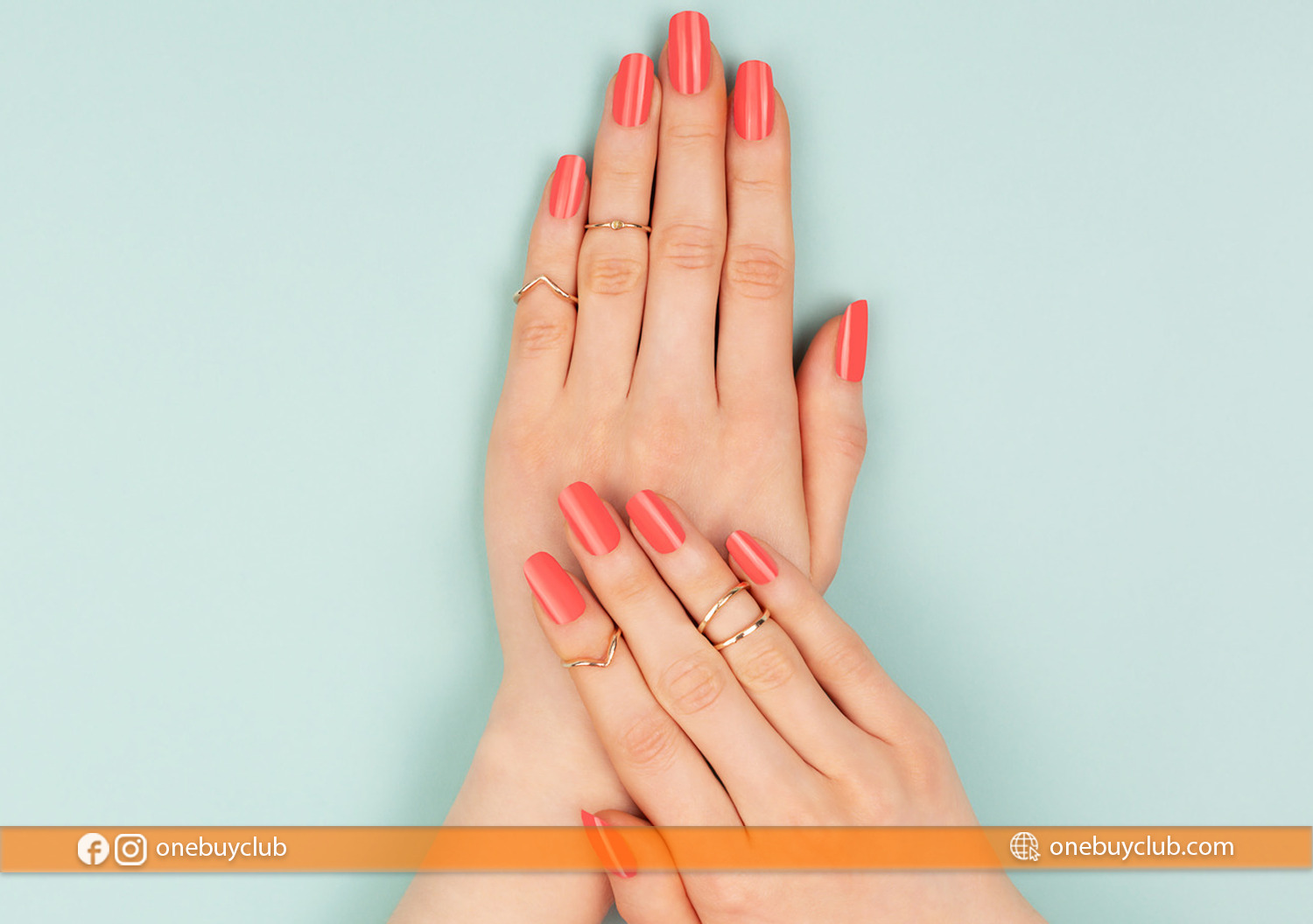 Coral Nails: Best Coral Nail Designs & Ideas [Beautiful Acrylic Nails] - One Buy Club