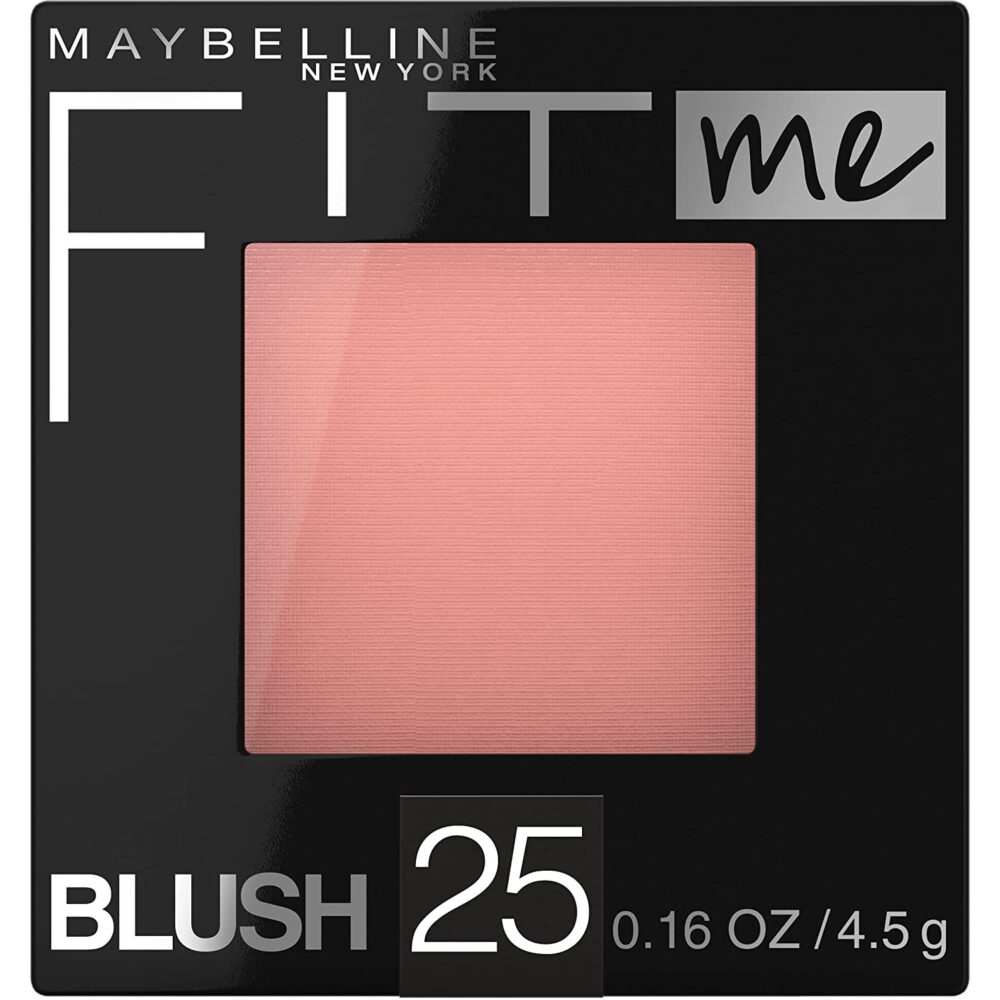 Maybelline Fit Me Blush, Lightweight, Smooth, Blendable, Long-lasting All-Day Face Enhancing Makeup Color, Pink, 1 Count-one-buy-club