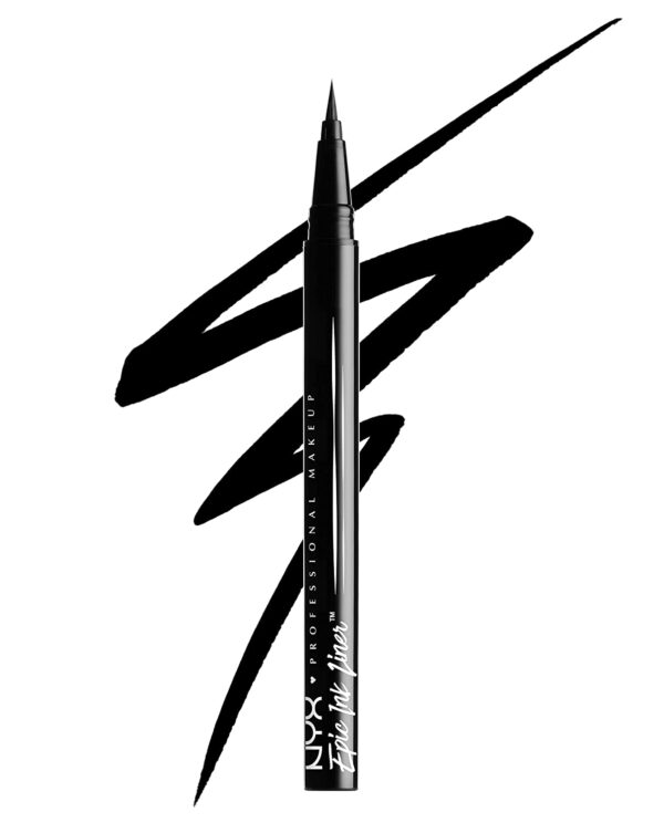 NYX PROFESSIONAL MAKEUP Epic Ink Liner, Waterproof Liquid Eyeliner - Black, Vegan Formula-one-buy-club